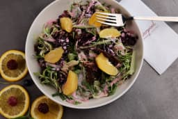 Portakallı Yeşil Salata